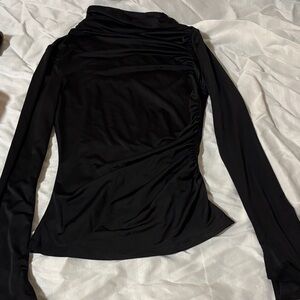 Elegant Black Women's Top